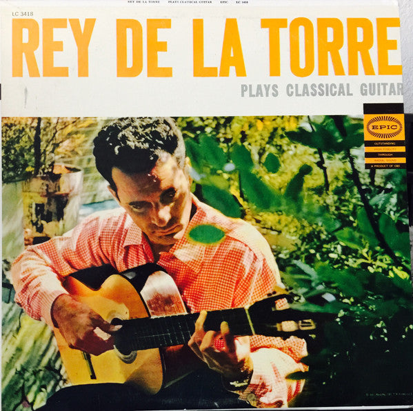 Rey De La Torre : Plays Classical Guitar (LP, Album)