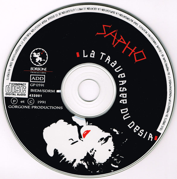 Sapho : La Traversée Du Désir (CD, Album)