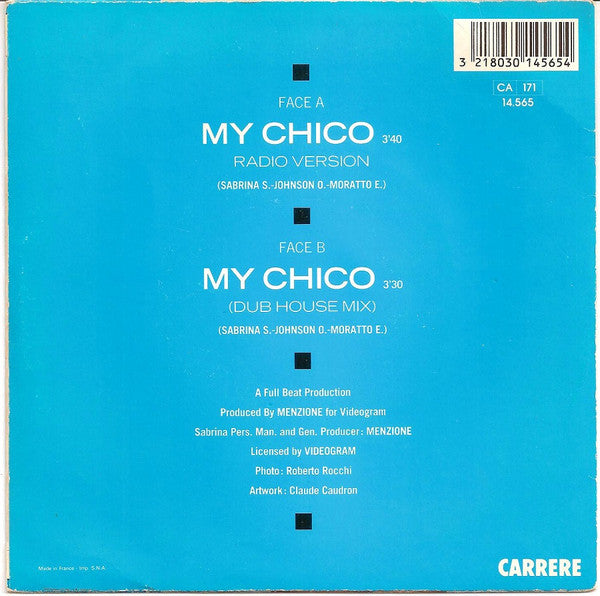 Sabrina : My Chico (7", Single)