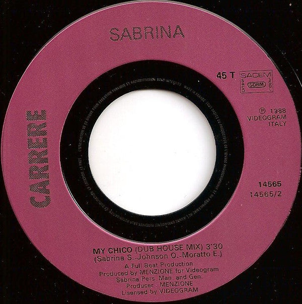 Sabrina : My Chico (7", Single)