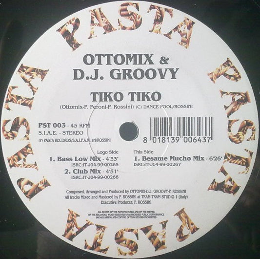 Ottomix & DJ Groovy : Tiko Tiko (12")