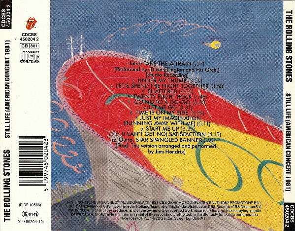 The Rolling Stones : Still Life (American Concert 1981) (CD, Album, RE)