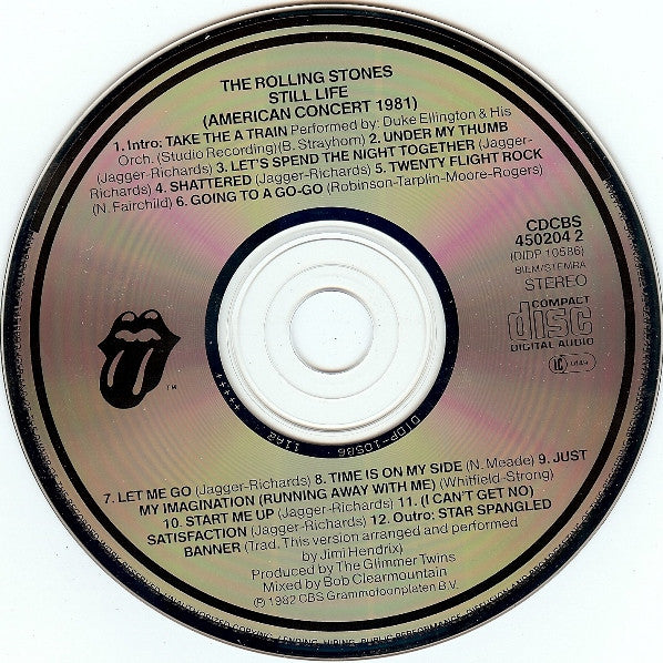 The Rolling Stones : Still Life (American Concert 1981) (CD, Album, RE)