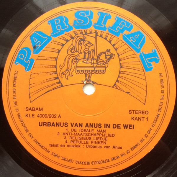 Urbanus : Urbanus Van Anus In De Weide / Op De Vijver (LP, Album, Gat)