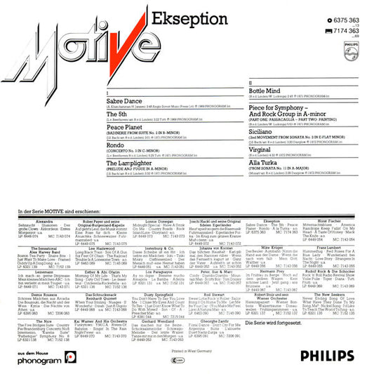 Ekseption : Ekseption (LP, Comp)
