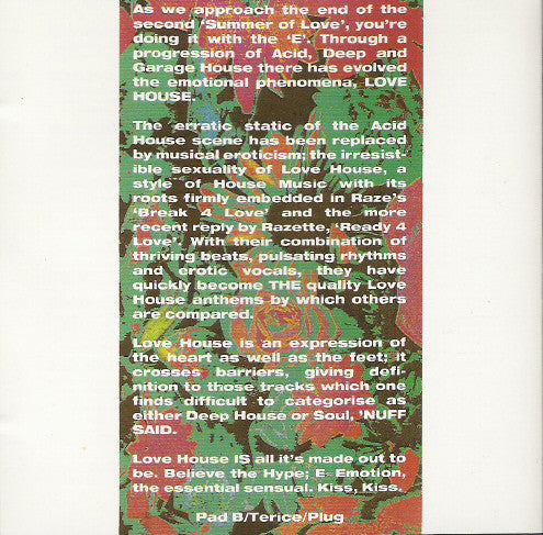 Various : Love House (CD, Comp)