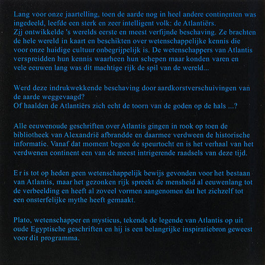 Zenga (2) : Atlantis (CD, Album)