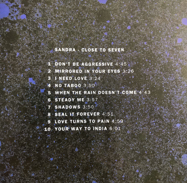 Sandra : Close To Seven (CD, Album)