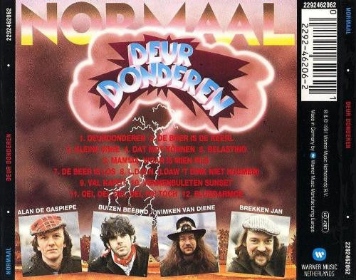 Normaal : Deurdonderen (CD, Album, RE, RM)