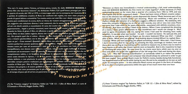 Nino Rota : Fellini & Rota - I Film, Le Musiche - Movies & Music (CD, Comp, RE, RM)