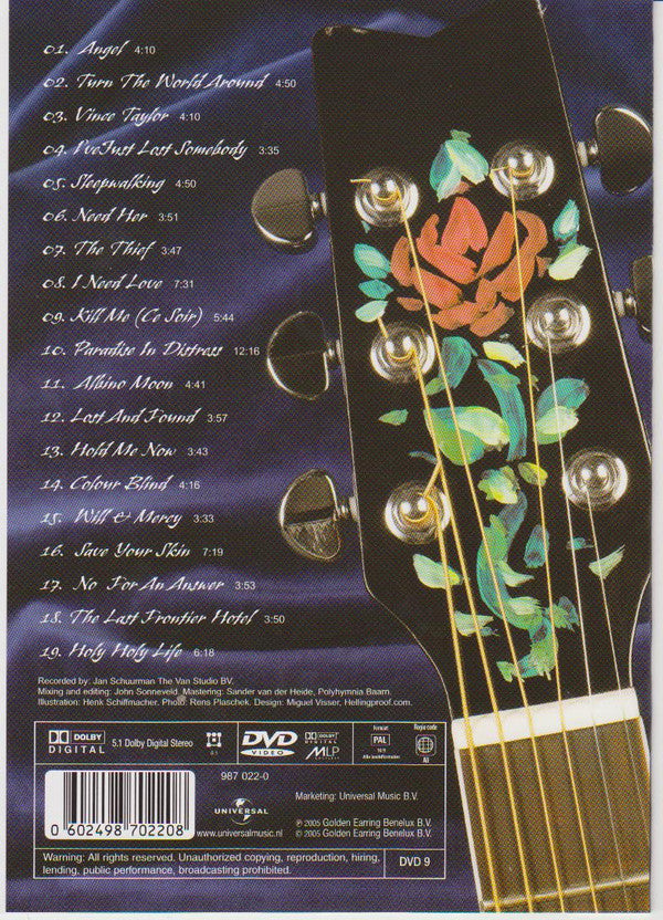Golden Earring : Live At The Panama - Naked III (DVD-V, PAL)