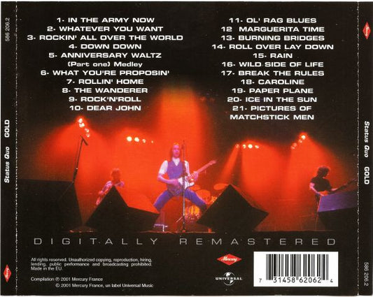 Status Quo : Gold (CD, Comp, RM)