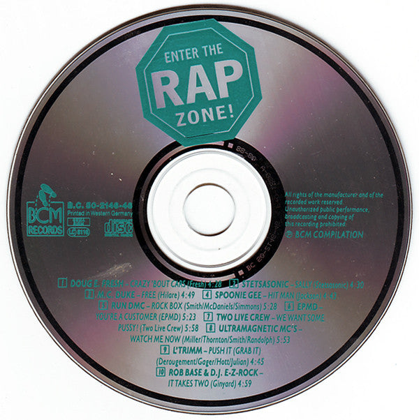 Various : Enter The Rap Zone! (CD, Comp)