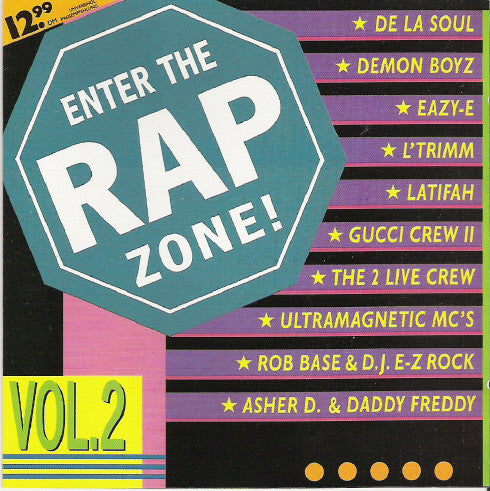 Various : Enter The Rap Zone! Vol. 2 (CD, Comp)