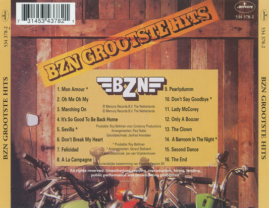 BZN : Grootste Hits (CD, Comp, RE)