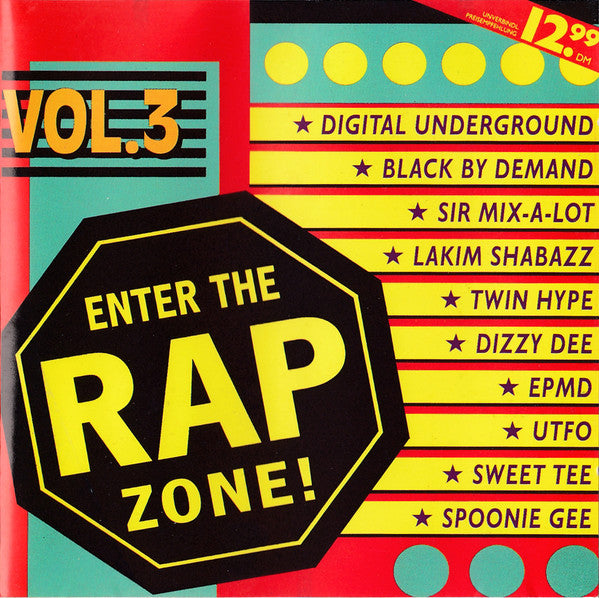 Various : Enter The Rap Zone! Vol. 3 (CD, Comp)