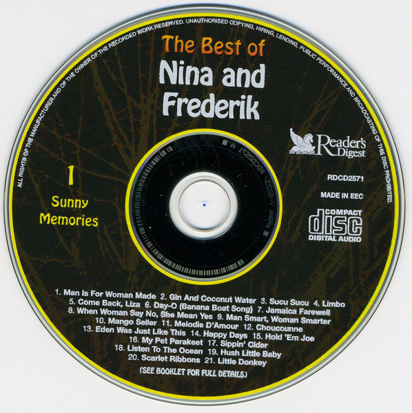 Nina & Frederik : The Best Of (2xCD, Comp)
