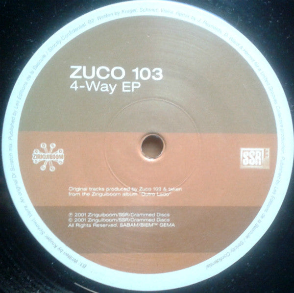 Zuco 103 : 4-Way EP (12", EP)