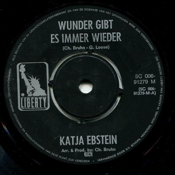 Katja Ebstein : Wunder Gibt Es Immer Wieder  (7", Single)