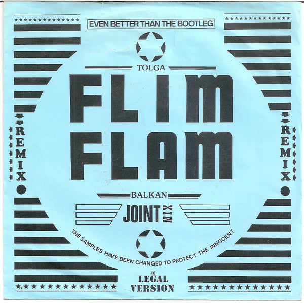 Tolga "Flim Flam" Balkan : Volume I (7", Single, Bla)