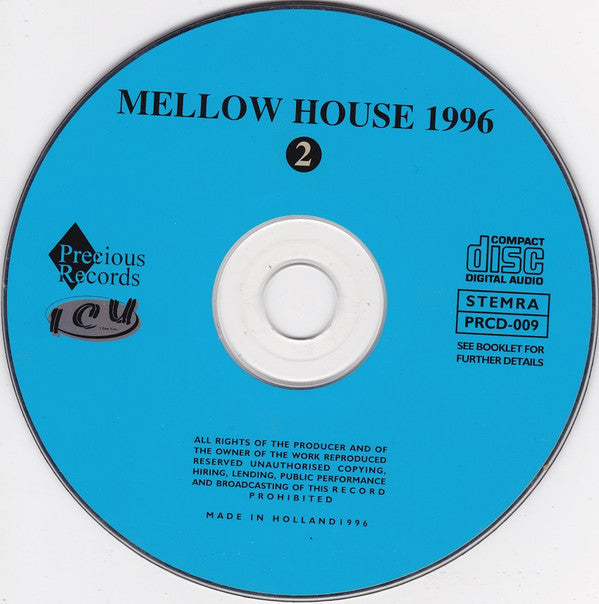 Various : This Is Mellow House 1996 - 2 (CD, Comp)