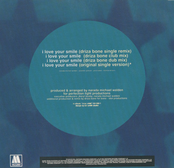 Shanice : I Love Your Smile (Driza Bone Remix) (CD, Single)