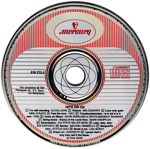 Various : Hits On CD (CD, Comp)