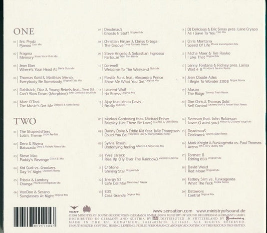 Various : Sensation - Ocean Of White - Germany 2009 (2xCD, Comp)