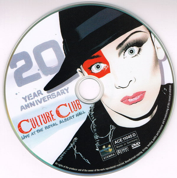 Culture Club : Live At The Royal Albert Hall 20th Anniversary Concert (DVD-V, Album, Multichannel, PAL)