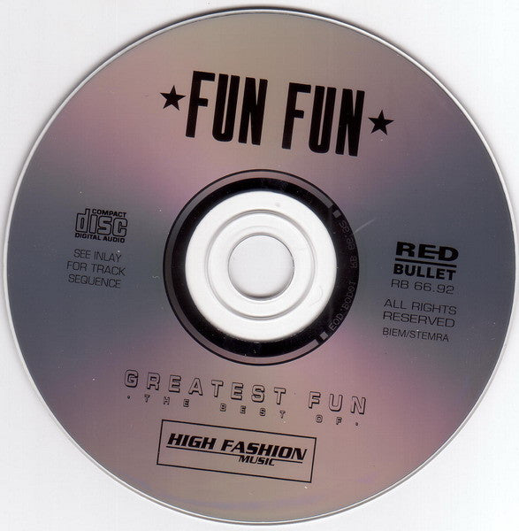 Fun Fun : Greatest Fun (The Best Of) (CD, Comp)