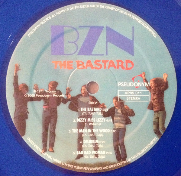 BZN : The Bastard (LP, Album, Ltd, RE, Blu)