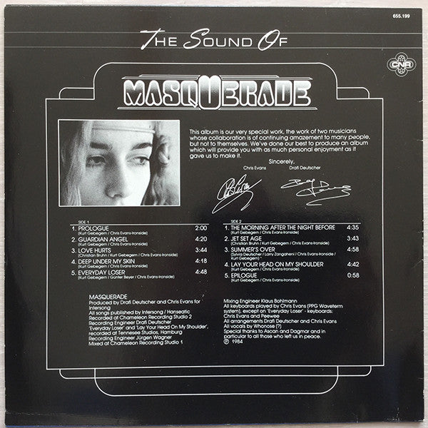 Masquerade (5) : The Sound Of Masquerade (LP, Album)