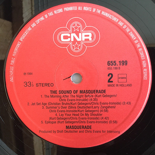 Masquerade (5) : The Sound Of Masquerade (LP, Album)