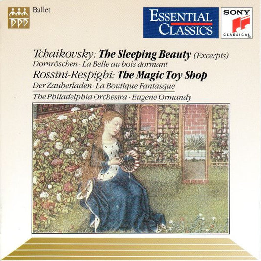 Pyotr Ilyich Tchaikovsky / Gioacchino Rossini - Ottorino Respighi / The Philadelphia Orchestra, Eugene Ormandy : The Sleeping Beauty (Excerpts) / The Magic Toy Shop (CD, Comp)