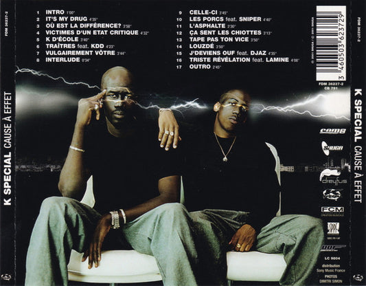 K Special : Cause À Effet (CD, Album)