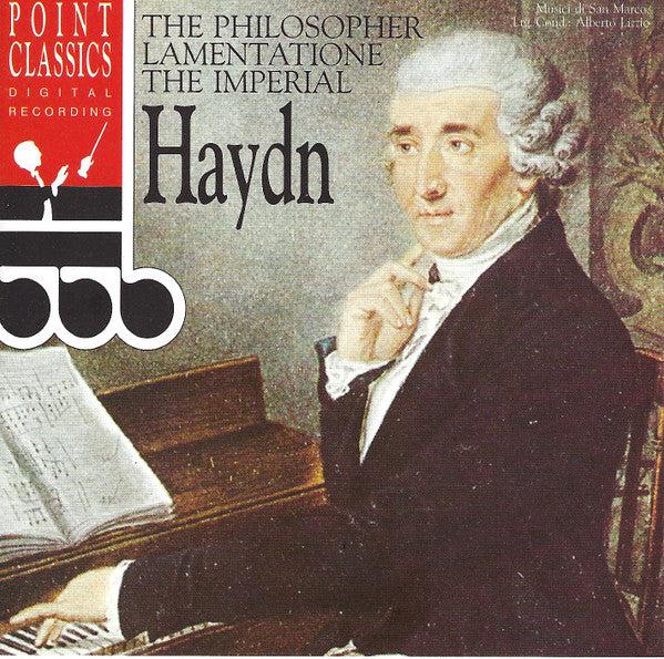Joseph Haydn, Alberto Lizzio, Musici Di San Marco : The Philosopher ● Lamentatione ● The Imperial (CD, Album, Comp)