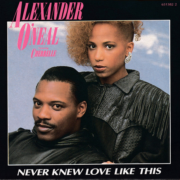 Alexander O'Neal Featuring Cherrelle : Never Knew Love Like This (CD, Single)