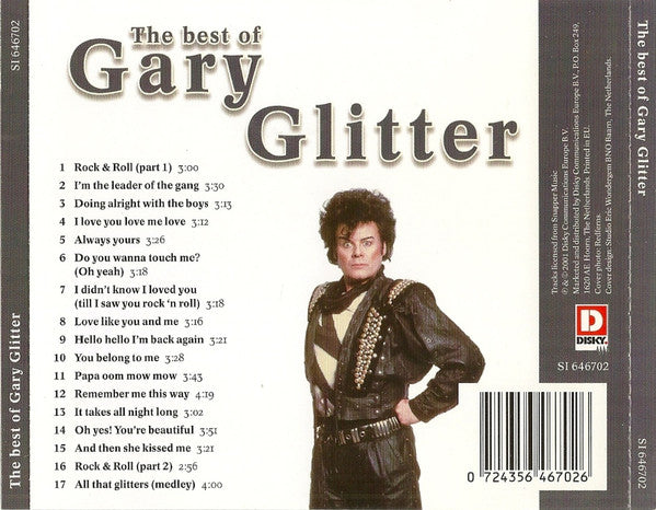 Gary Glitter : The Best Of (CD, Comp)