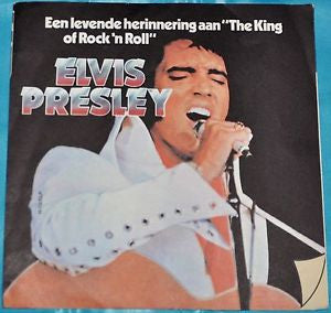 Elvis Presley : Een Levende Herinnering Aan "The King Of  Rock 'n Roll" Elvis Presley (6", Shape, S/Sided, MiniAlbum, Comp)