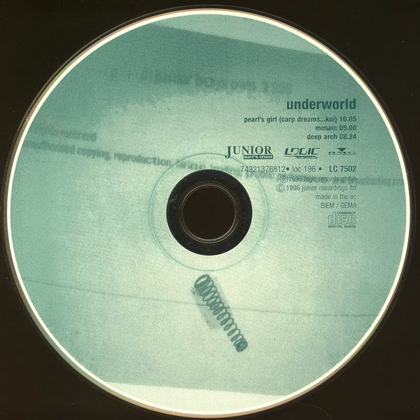 Underworld : Pearl's Girl (Carp Dreams...Koi) (2xCD, Single)