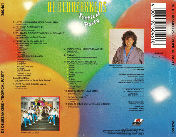 De Deurzakkers : Tropical Party (CD, Album)