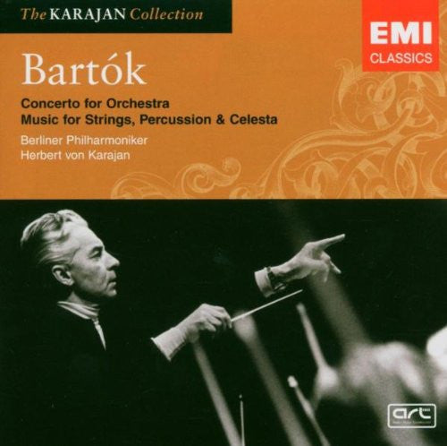 Béla Bartók, Berliner Philharmoniker, Herbert von Karajan : Concerto For Orchestra / Music For Strings, Percussion & Celesta (CD, Comp, RM)
