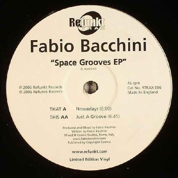 Fabio Bacchini : Space Grooves EP (12", EP)
