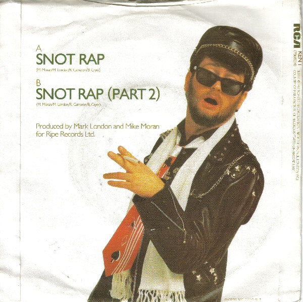 Kenny Everett : Snot Rap (7", Single, Sol)