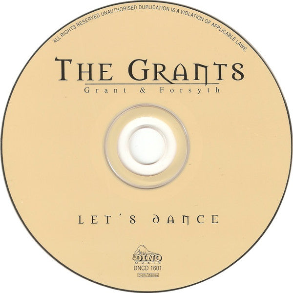 Grant & Forsyth : Let's Dance (CD)
