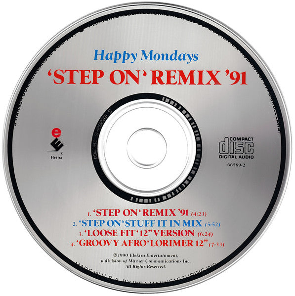 Happy Mondays : 'Step On' Remix '91 (CD, Maxi)