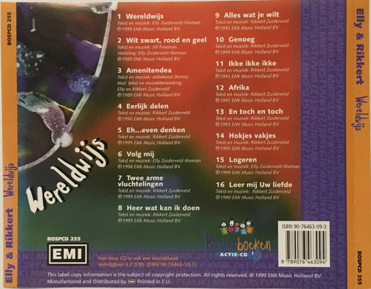 Elly & Rikkert : Wereldwijs (CD, Comp)
