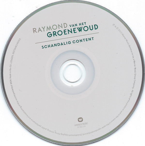 Raymond Van Het Groenewoud : Schandalig Content (CD, EP)