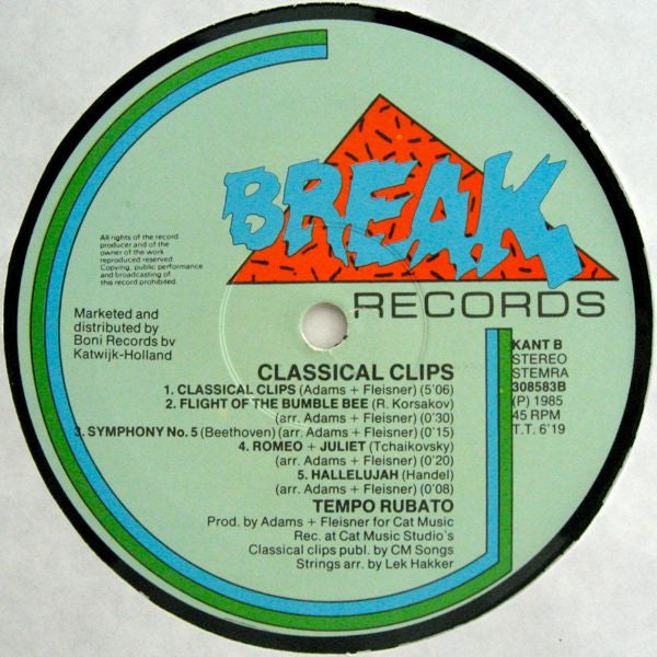 Tempo Rubato : Don't Stop The Classics (12")