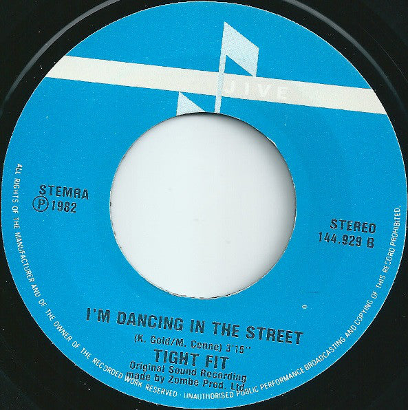 Tight Fit : The Lion Sleeps Tonight (7", Single)